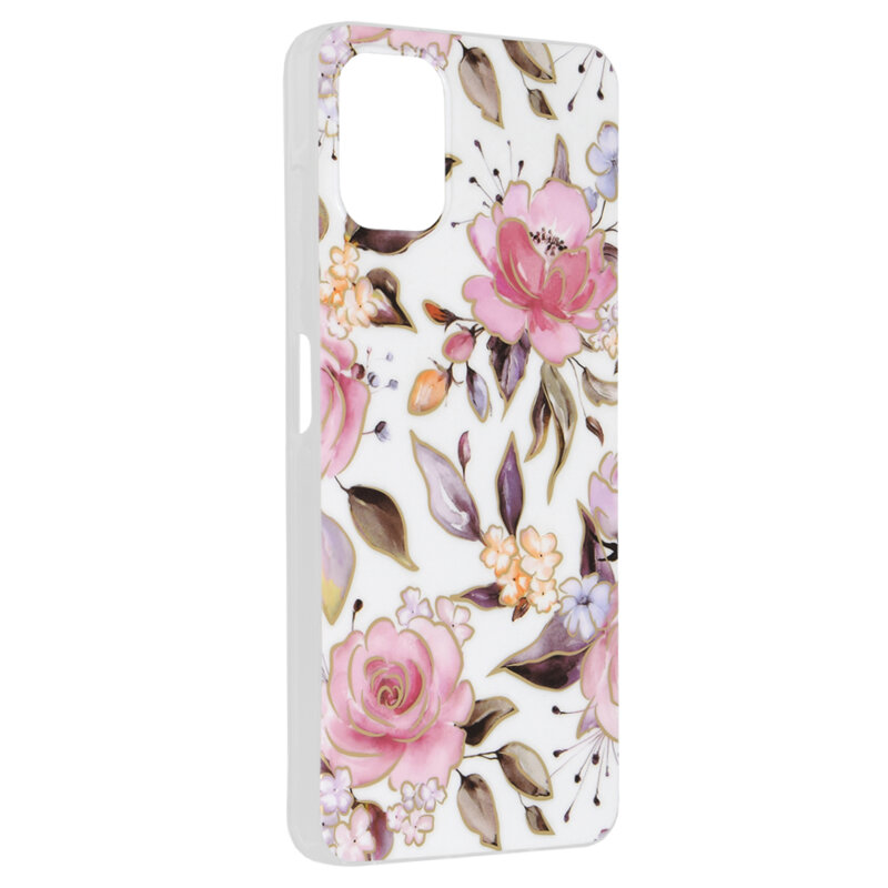 Husa Samsung Galaxy A06 Techsuit Marble, Chloe White