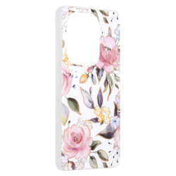 Husa Xiaomi Redmi Note 13 Pro 4G Techsuit Marble, Chloe White