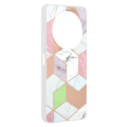 Husa Xiaomi Redmi A3x Techsuit Marble, Purple Hex