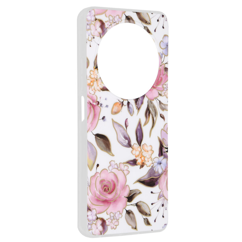 Husa Xiaomi Redmi 14C Techsuit Marble, Chloe White
