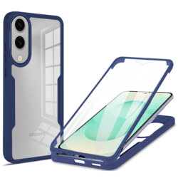 Husa 360° Samsung Galaxy S25 Edge Techsuit ColorVerse, albastru