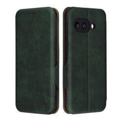 Husa 360° Google Pixel 9a Techsuit Safe Wallet Plus, verde