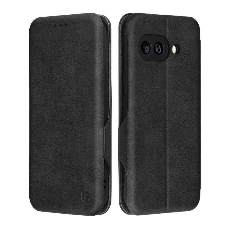 Husa 360° Google Pixel 9a Techsuit Safe Wallet Plus, negru