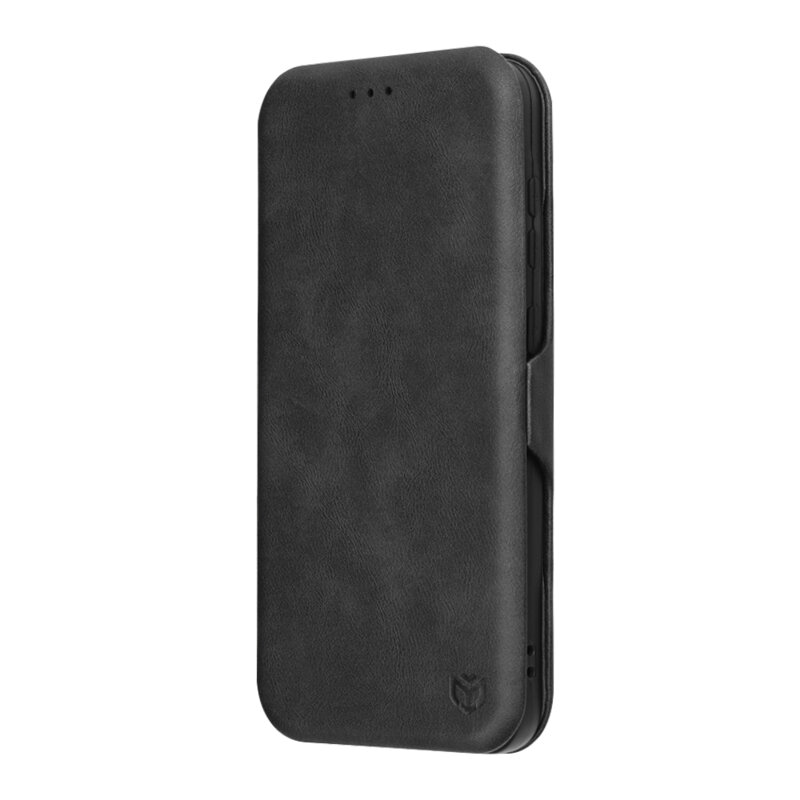 Husa 360° Samsung Galaxy A36 5G Techsuit Safe Wallet Plus, negru