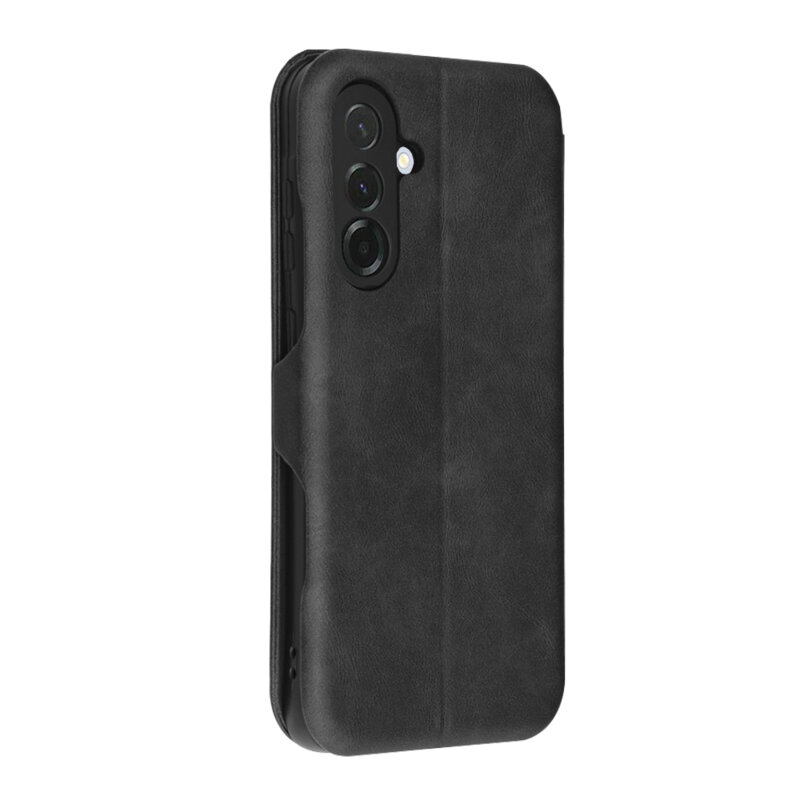 Husa 360° Samsung Galaxy A36 5G Techsuit Safe Wallet Plus, negru