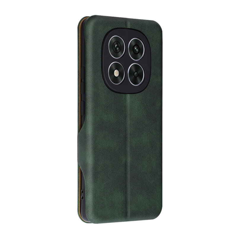 Husa 360° Xiaomi Redmi Note 14 Pro 5G Techsuit Safe Wallet Plus, verde