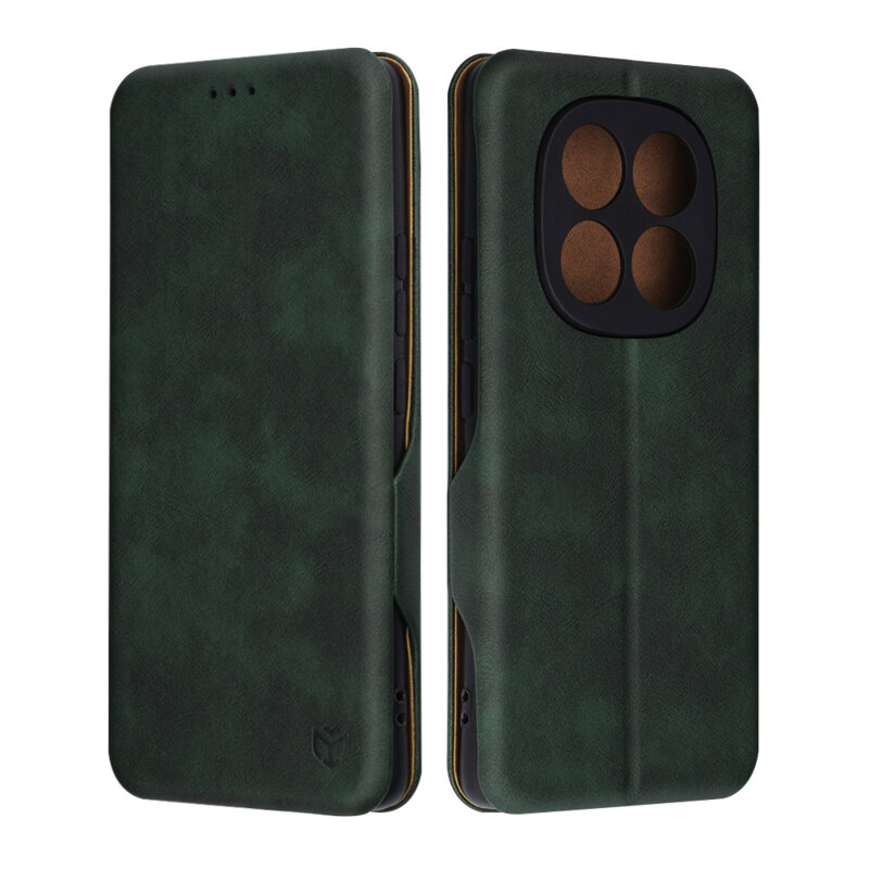 Husa 360° Xiaomi Poco X7 Techsuit Safe Wallet Plus, verde