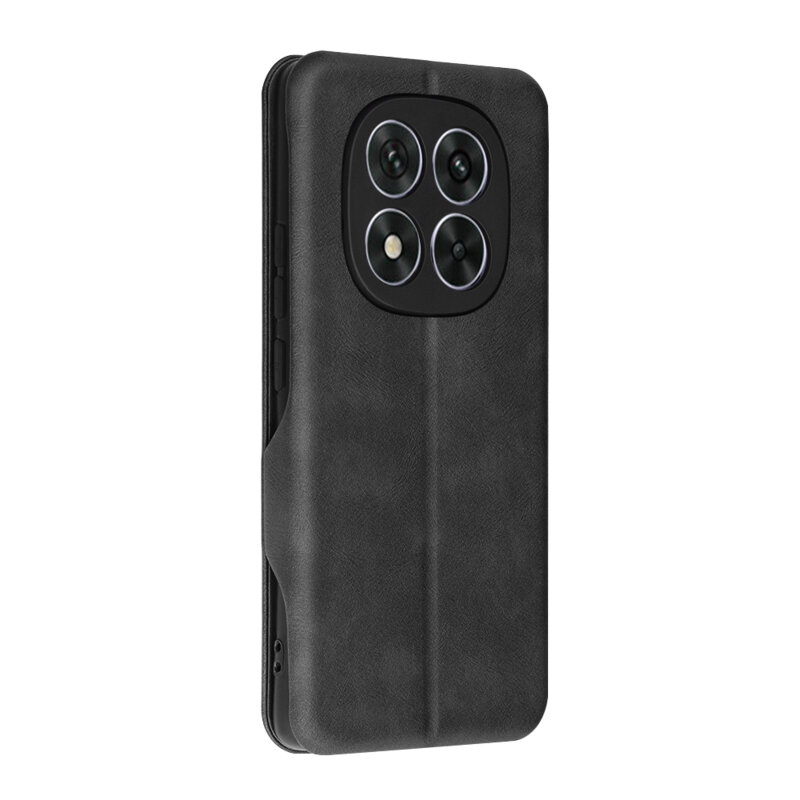 Husa 360° Xiaomi Redmi Note 14 Pro 5G Techsuit Safe Wallet Plus, negru