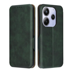 Husa 360° Xiaomi Redmi Note 14 5G Techsuit Safe Wallet Plus, verde