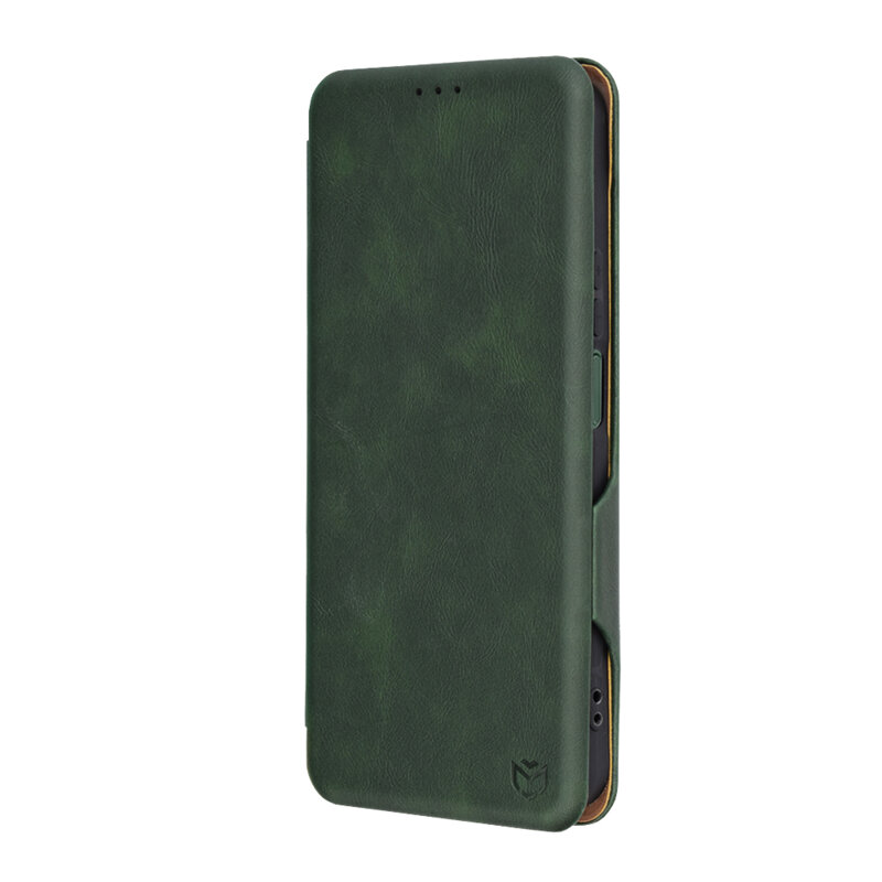 Husa 360° Honor X7c Techsuit Safe Wallet Plus, verde