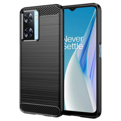 Husa OnePlus Nord N20 SE Techsuit Carbon Silicone, negru