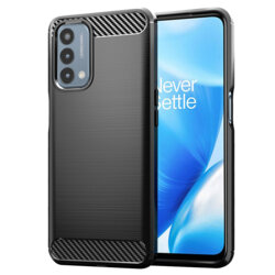 Husa OnePlus Nord N200 5G Techsuit Carbon Silicone- Negru