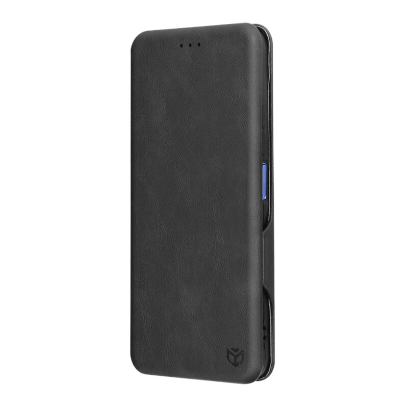 Husa 360° Xiaomi Redmi 14C Techsuit Safe Wallet Plus, negru