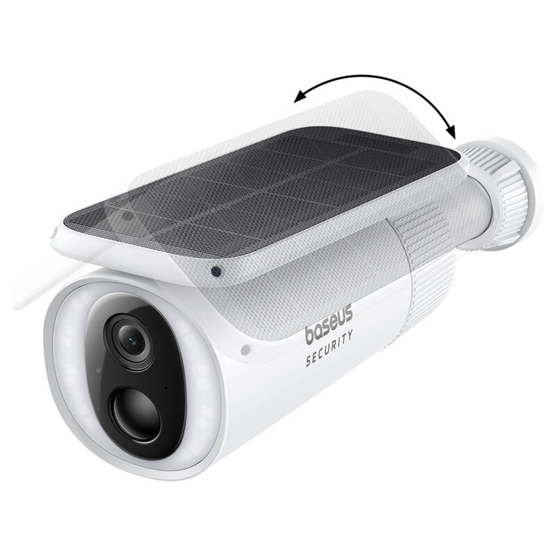 Camera supraveghere 2K exterior cu panou solar Baseus, S0SW002130