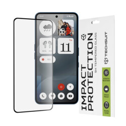 Folie sticla Nothing Phone (3a) Pro Techsuit 111D Full Glue Full Cover, negru