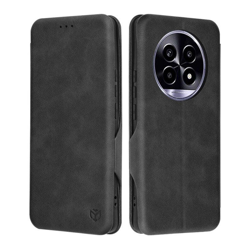 Husa 360° Realme 13 Pro Techsuit Safe Wallet Plus, negru