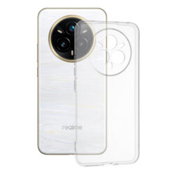 Husa Realme 14 Pro+ Techsuit Clear Silicone, transparenta