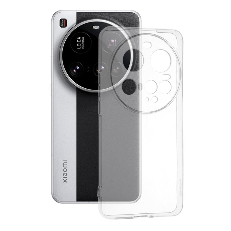 Husa Xiaomi 15 Ultra Techsuit Clear Silicone, transparenta
