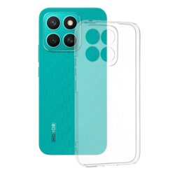 Husa Honor X8c Techsuit Clear Silicone, transparenta