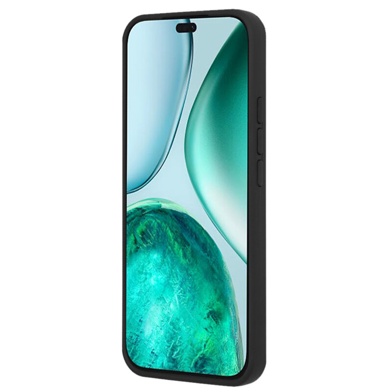 Husa Honor X8c Techsuit Glinth cu inel suport stand magnetic, negru