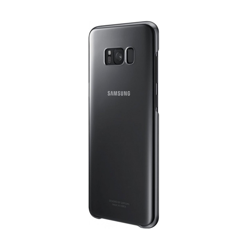RESIGILAT-Husa Originala Samsung Galaxy S8+, Galaxy S8 Plus Clear Cover - Black