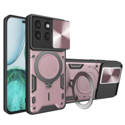 Husa Honor X8c Techsuit CamGuard Pro, roz auriu