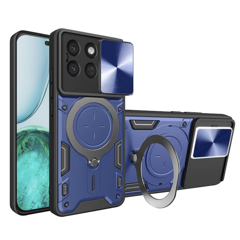 Husa Honor X8c Techsuit CamGuard Pro, albastru