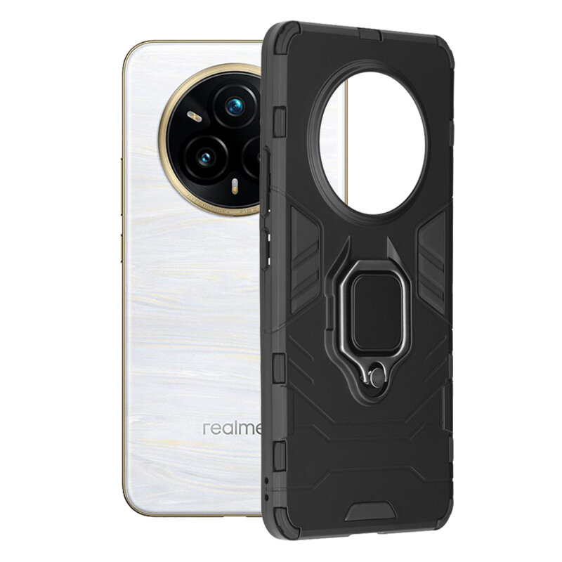 Husa Realme 14 Pro+ Techsuit Silicone Shield, negru