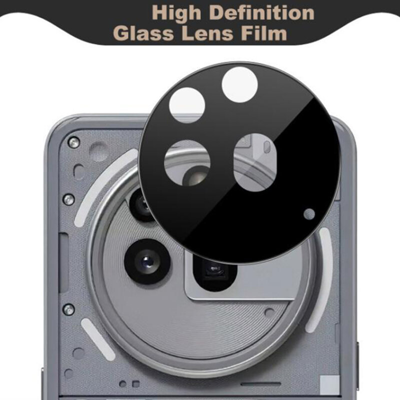 Folie camera Nothing Phone (3a) Pro Techsuit Full Glass, negru