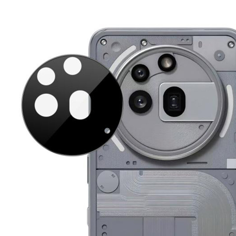 Folie camera Nothing Phone (3a) Pro Techsuit Full Glass, negru