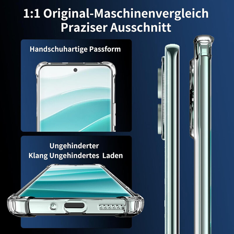 Husa Xiaomi Poco F7 Ultra Techsuit Shockproof Clear Silicone, transparenta