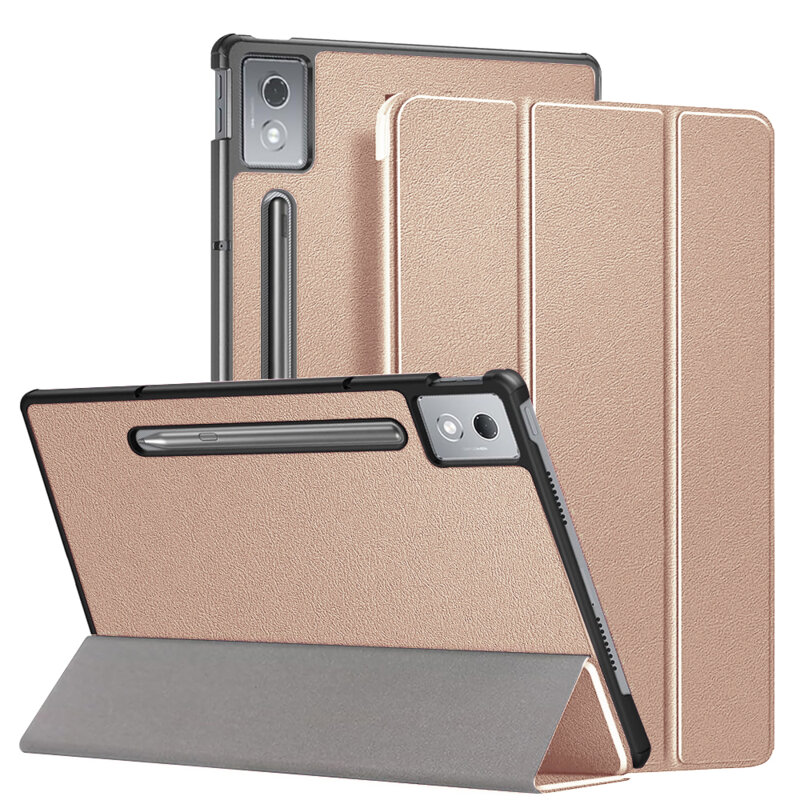 Husa Lenovo Idea Tab Pro 12.7 (2025) Techsuit FoldPro, roz