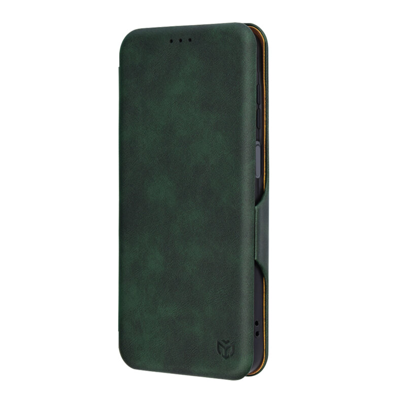 Husa 360° Samsung Galaxy A16 Techsuit Safe Wallet Plus, verde