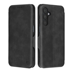 Husa 360° Samsung Galaxy A16 Techsuit Safe Wallet Plus, negru