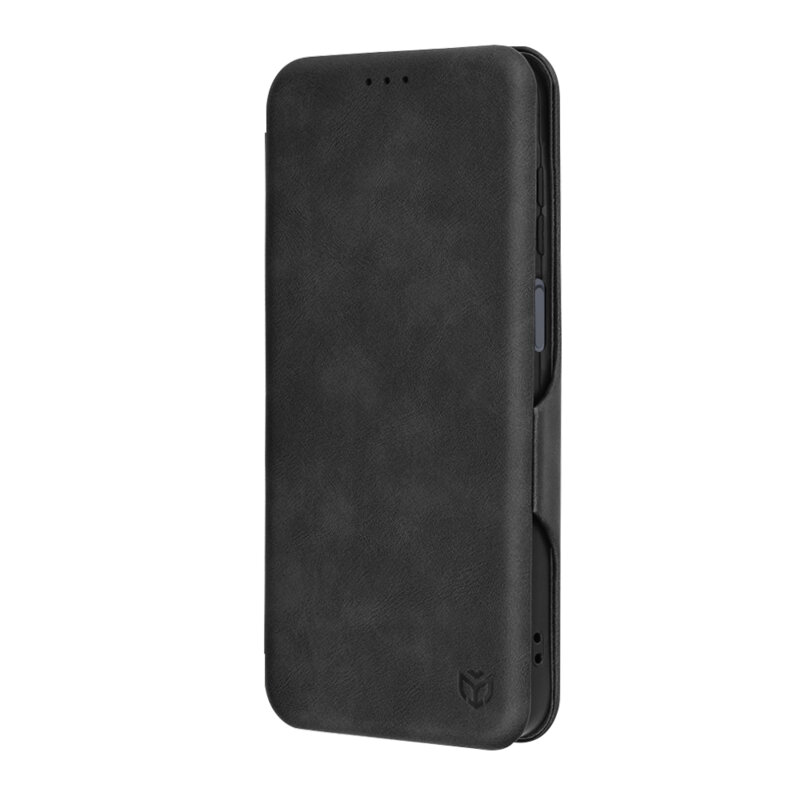 Husa 360° Samsung Galaxy A16 Techsuit Safe Wallet Plus, negru