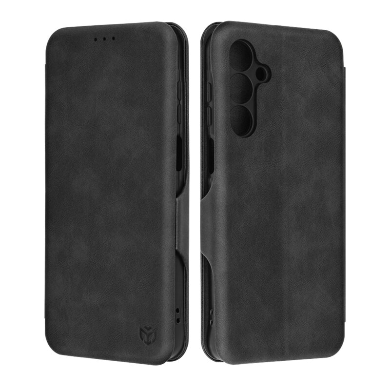 Husa 360° Samsung Galaxy A16 5G Techsuit Safe Wallet Plus, negru