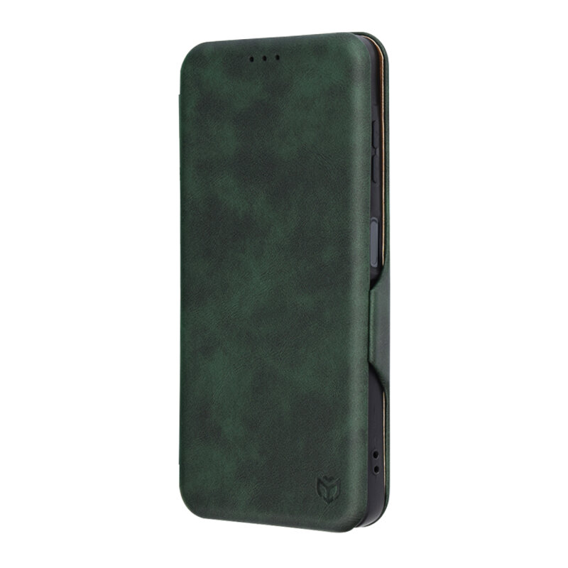 Husa 360° Samsung Galaxy A06 Techsuit Safe Wallet Plus, verde