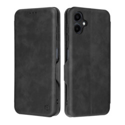 Husa 360° Samsung Galaxy A06 Techsuit Safe Wallet Plus, negru