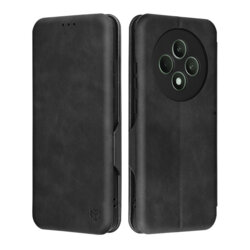 Husa 360° Oppo Reno12 F 5G Techsuit Safe Wallet Plus, negru