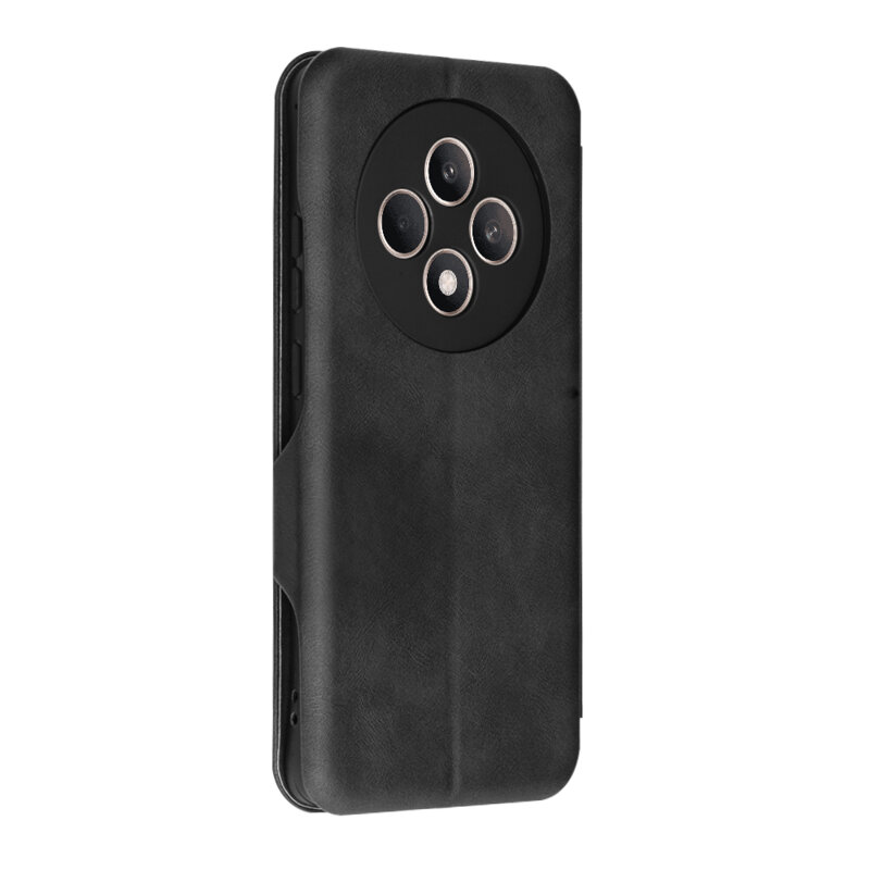 Husa 360° Oppo Reno12 F 4G Techsuit Safe Wallet Plus, negru