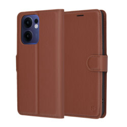 Husa Oppo Reno13 F 5G Techsuit Leather Folio, maro