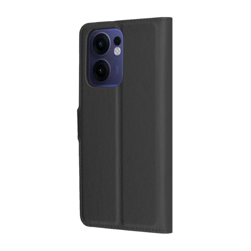 Husa Oppo Reno13 F 5G Techsuit Leather Folio, negru