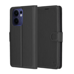Husa Oppo Reno13 FS 5G Techsuit Leather Folio, negru