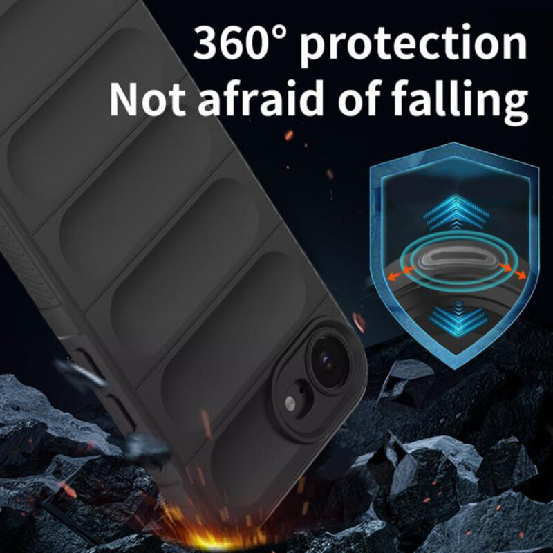 Husa iPhone 16e Techsuit Magic Shield, bleu