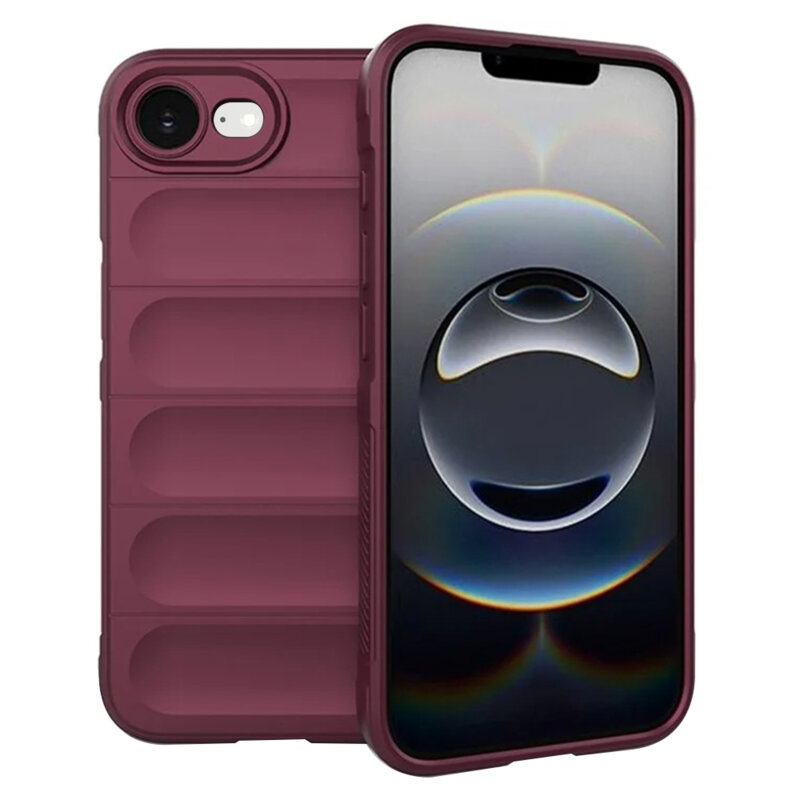 Husa iPhone 16e Techsuit Magic Shield, bordo