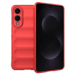 Husa Samsung Galaxy S25 Edge Techsuit Magic Shield, rosu
