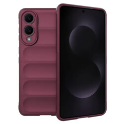 Husa Samsung Galaxy S25 Edge Techsuit Magic Shield, bordo
