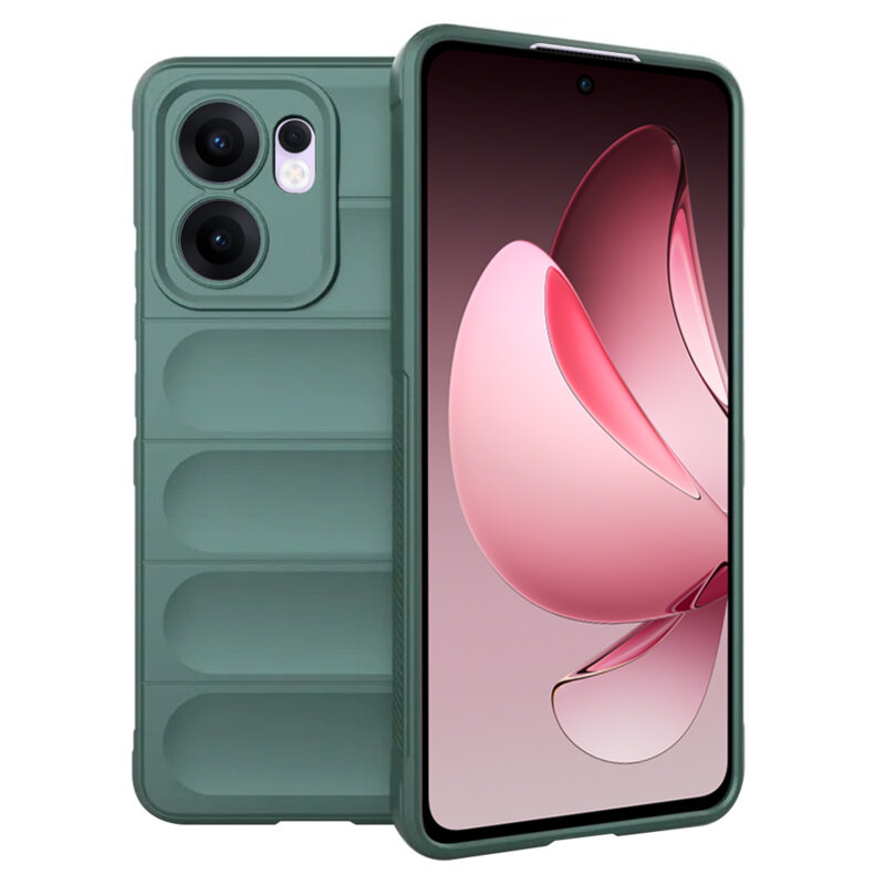 Husa Oppo Reno13 F 4G Techsuit Magic Shield, verde