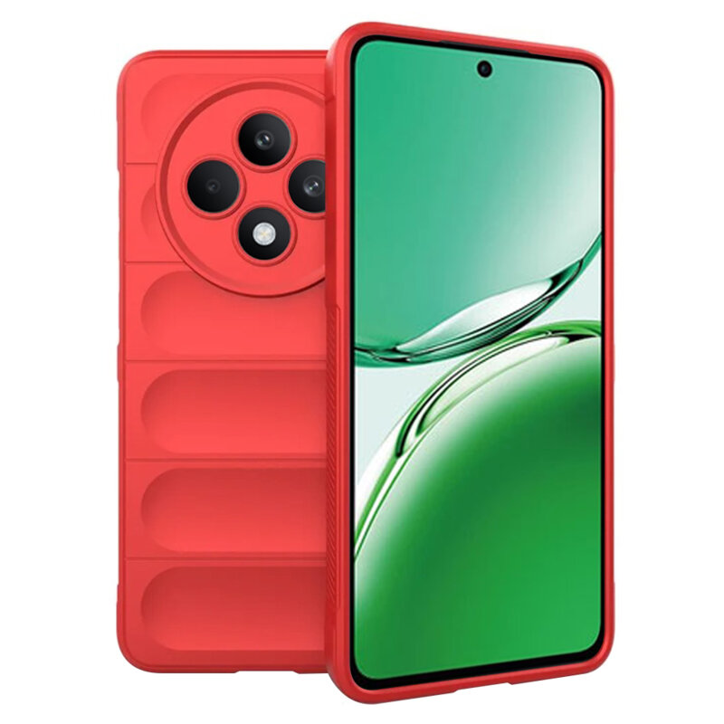 Husa Oppo Reno12 F 4G Techsuit Magic Shield, rosu