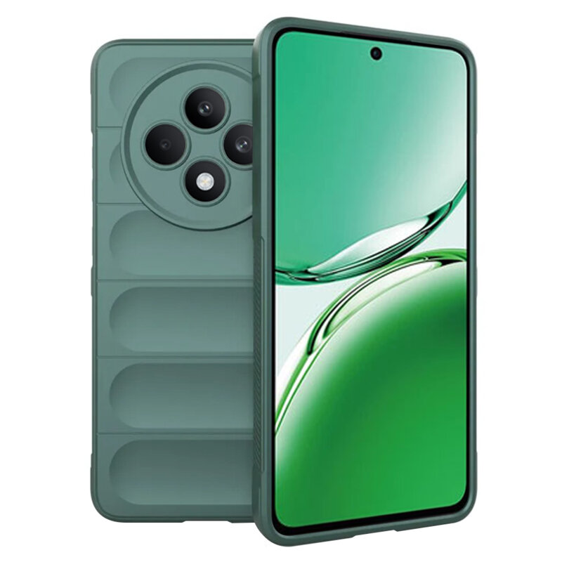 Husa Oppo Reno12 F 4G Techsuit Magic Shield, verde